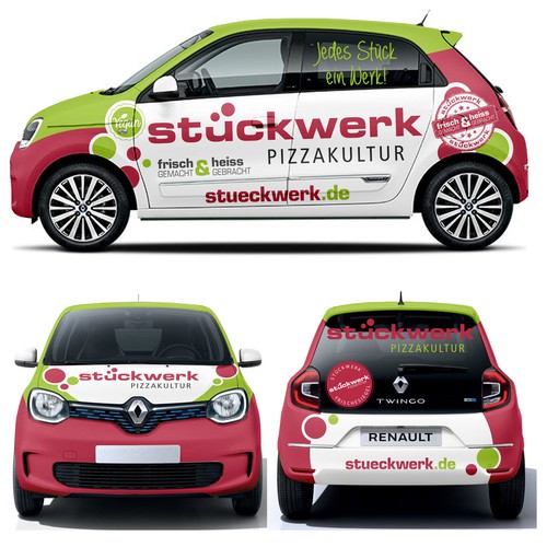 Rotulación de auto, camión o camioneta propuesta en el concurso por Anugerah ilahi