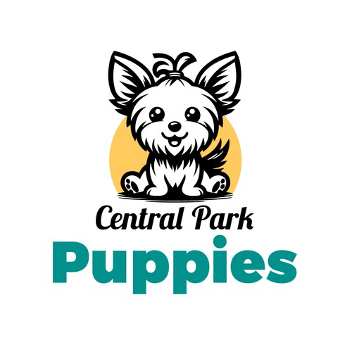 Design a heartfelt, modern logo for a brand that brings families and puppies together. Design by ✦✦ArtRasu✦✦