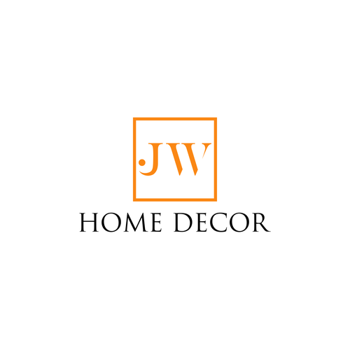 Design JW Home Decor Logo por Yassinta Fortunata