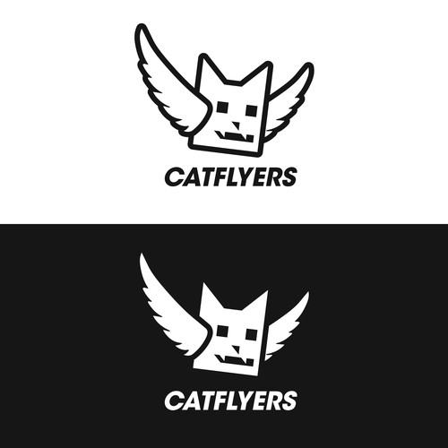 Design di Blend images to create flying cat sneaker logo: CATFLYERS di Mazsan