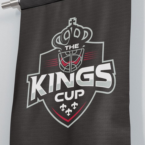 "The Kings Cup" hockey tourney Powered by Just Get Good Design by MarcMart7