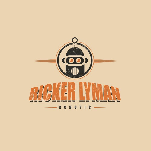 Ricker Lyman Robotic needs a retro Atomic Age logo Design by TJCD