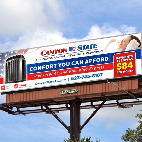 Design An Eye-Catching Billboard For An HVAC Company Design réalisé par ayush@99