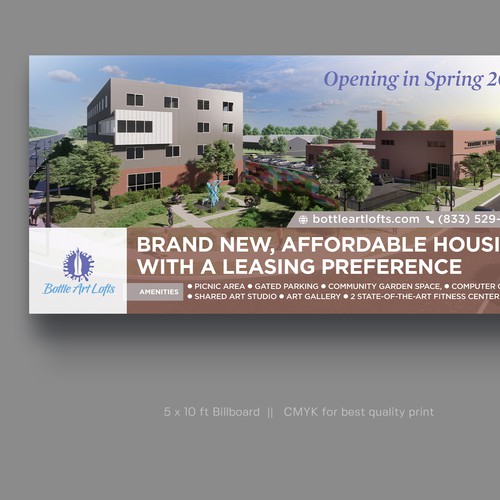 Show Us Your Creative Side with a Banner for New Artist Housing Design by M A D H A N