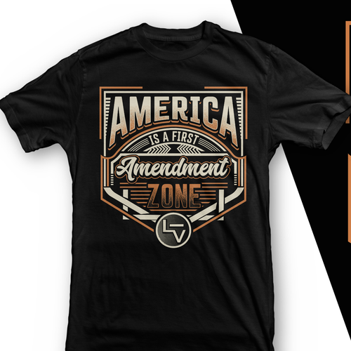 Retro First Amendment T-Shirt design needed for a good cause! | T-shirt ...