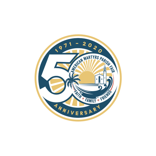 50th Anniversary Logo Design von R_98™