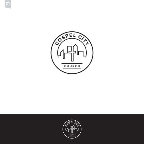 Gospel City Church Logo! Design by a'DZ
