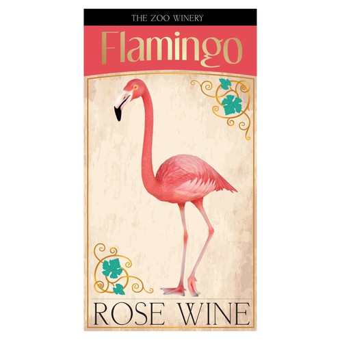 Create a Zoo Theme wine label Diseño de Forai