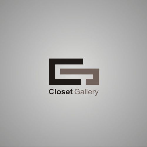 The unique closet Logo Design