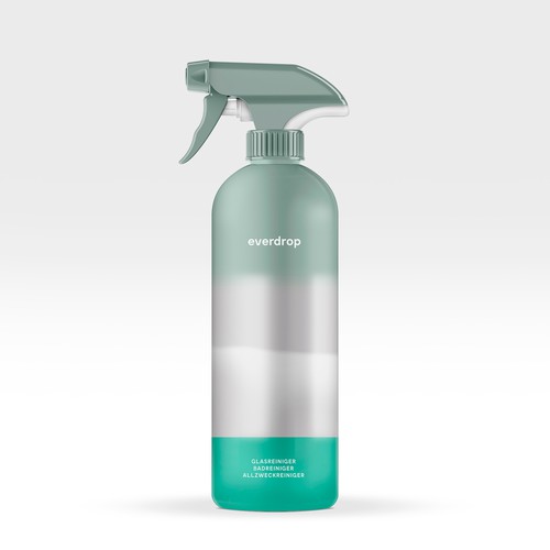 Design Premium Spray Bottle and Packaging for Cleaning Supplies por Jorge Ros