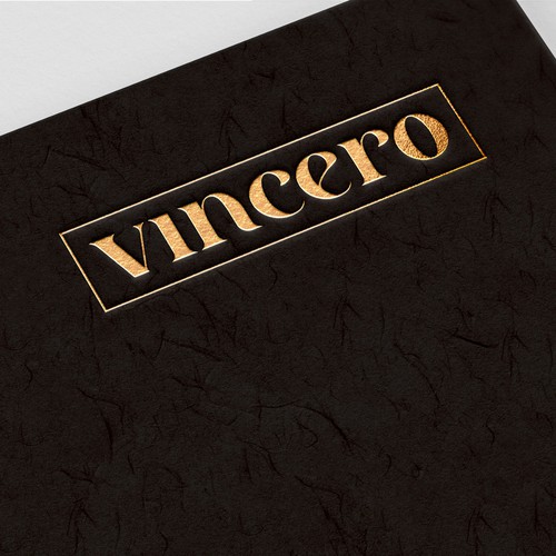 Making a logo in a restaurant (Name is VINCERO) Design by forenoon