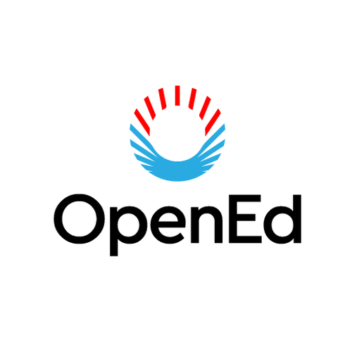 Design a timeless logo for the future of education. The world has changed. The future is open. Design by BrandWorks™