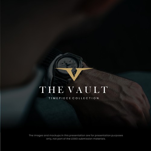 The Vault | Timepiece Collection Logo Contest Design by R.one