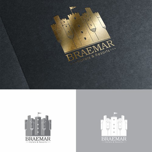 Luxury Hotel Company looking for a castle logo Design by Rafand Kinad