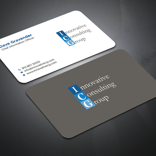 ICG Business Cards Design by boniamin
