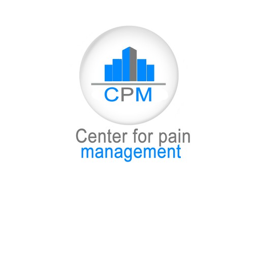 Center for Pain Management logo design Diseño de Jaack