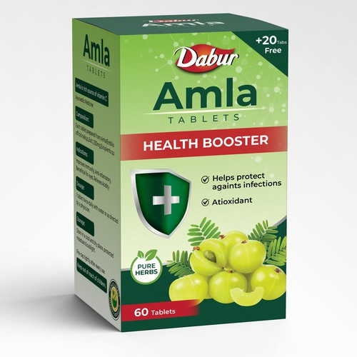 Premiumising Dabur's Pure Herbs range Design by Manthanshah