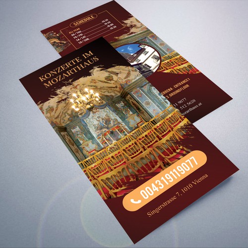 Brochure contest entry by bluebud