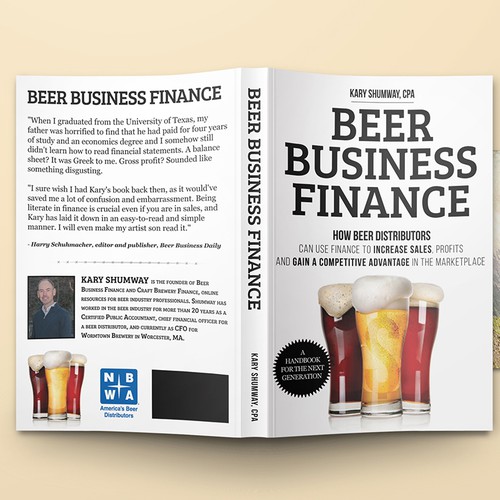 Design an award-winning book cover for the beer business Design by Ciusan