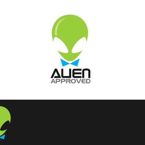 Create a Alien Approved logo for apparel brand Design by metong