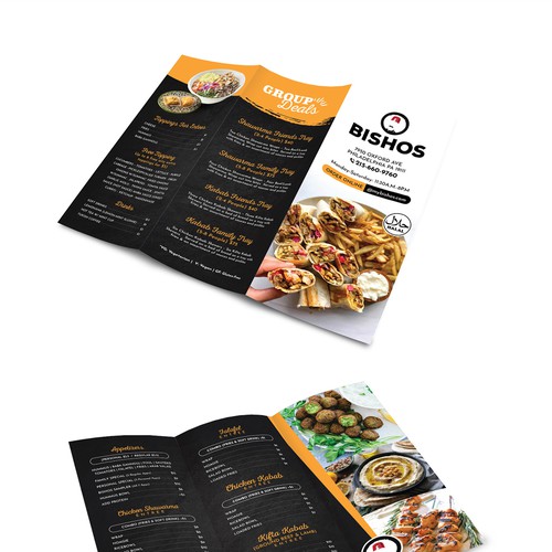 Middle Eastern Menu Ontwerp door Mika90