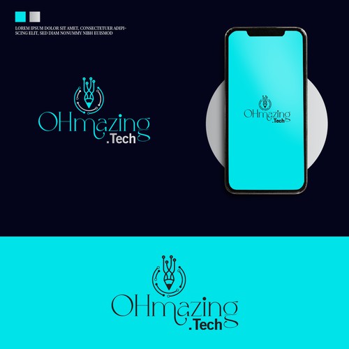 Design Design an Ohmazing Logo for a Technology Consulting Company. (Rebranding from hazeytech.com) di Aqsagraphics