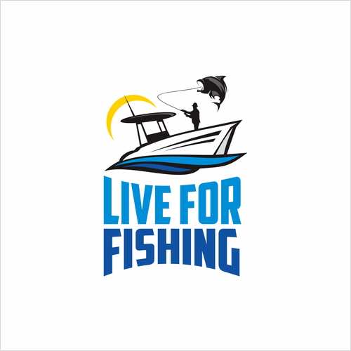 Logo design for fishing website Design réalisé par zarzar