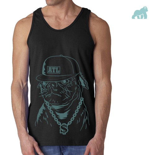 CHANGE v2: Urban athletic brand needs a hip-hop/grassroots graphic design for a short-sleeve henley!