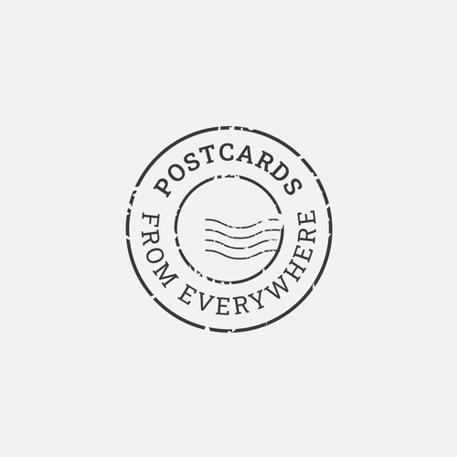 Postcards from Everywhere Logo Design by emilidea