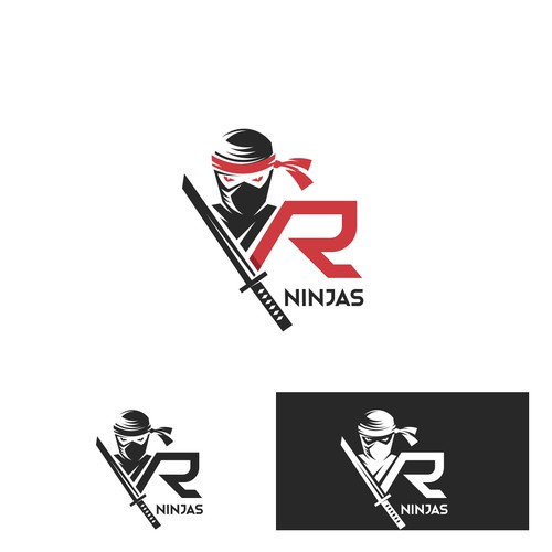 VR Ninjas - Logo That Pops - Global Launch Design by azarnov