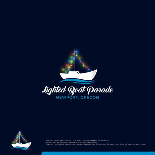 Newport Lighted Boat Parade Design by Elite Craters