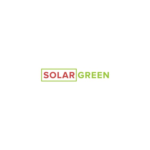 Logo for solar retailer, SolarGreen Réalisé par Nokturnal.pro