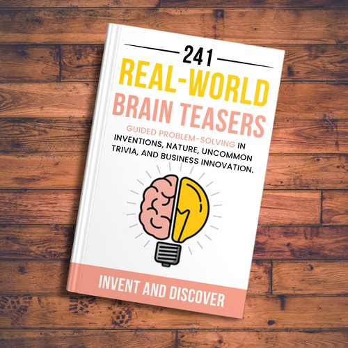 Book Cover - Creativity, Innovation, Inventions, Lateral thinking Design by Zahari Studio