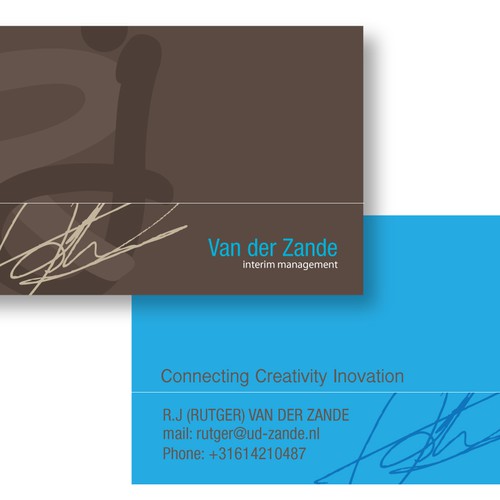 Design di stationery for Van der Zande di Maamir24