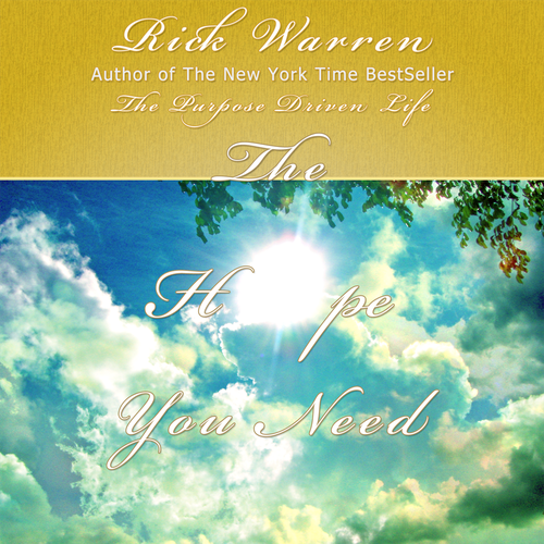 Design Rick Warren's New Book Cover Design réalisé par Tehtuna