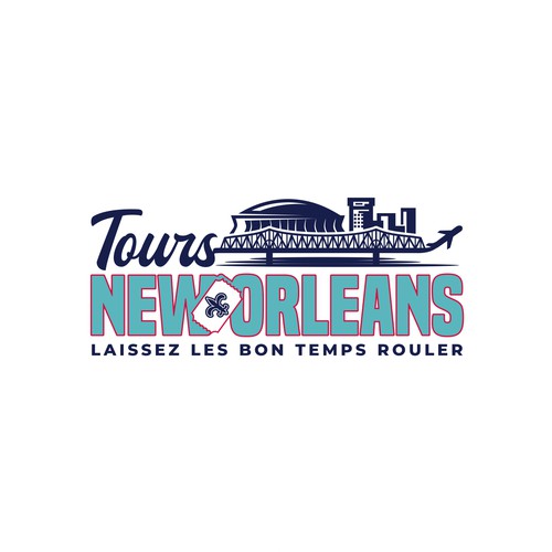 design a tourism logo for New Orleans! Design by MagsArt