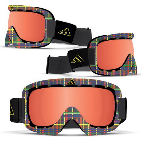Design adidas goggles for Winter Olympics Ontwerp door tullyemcee