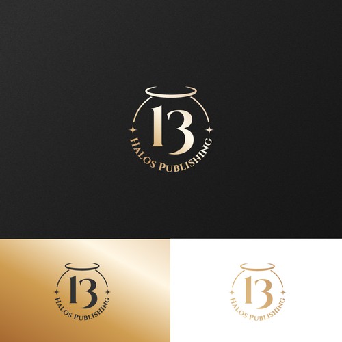 13 Halos Publishing logo Diseño de CU4TRO ™