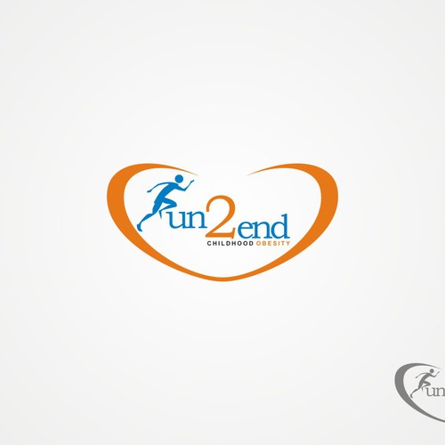 Run 2 End : Childhood Obesity needs a new logo Design por n2haq