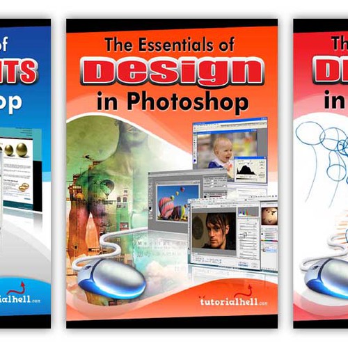 Three Unique Ebook Front Covers Required