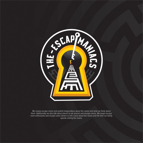 Logo for Escape Room Enthusiast Website Design by dityarah