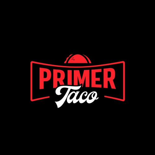 Taco Drive Thru Logo Diseño de Vic People Studio