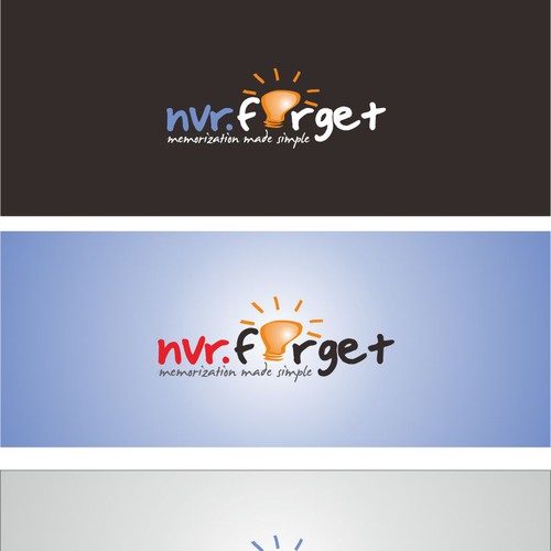 Create the next logo for Nvr Forget Design by sandal_digi