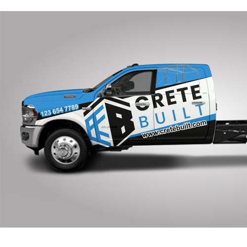 Truck and Trailer Wrap Design by xen art