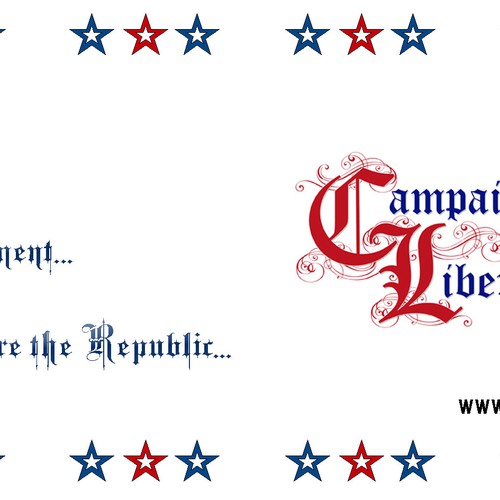 Campaign for Liberty Merchandise Design por ksa4liberty