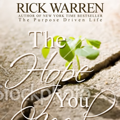 Design Rick Warren's New Book Cover デザイン by M473U5 4NDR3