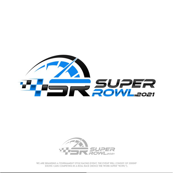 Design by Saskia SMD™ titled "Super Rowl logo design"