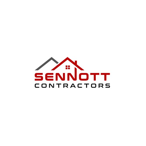 Bold, easy to read logo for construction company specializing in exterior renovations Design by Ashik99d