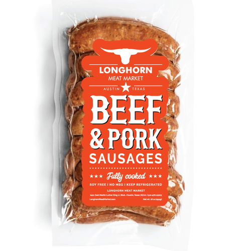 Smoked Sausage Label Design by Eli G.