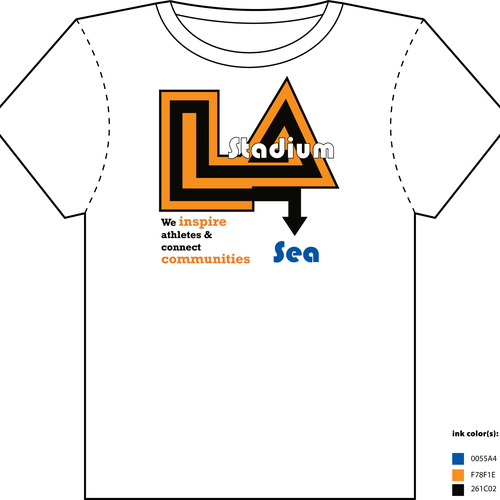 LA Marathon Design Competition Design by Brendan Daly